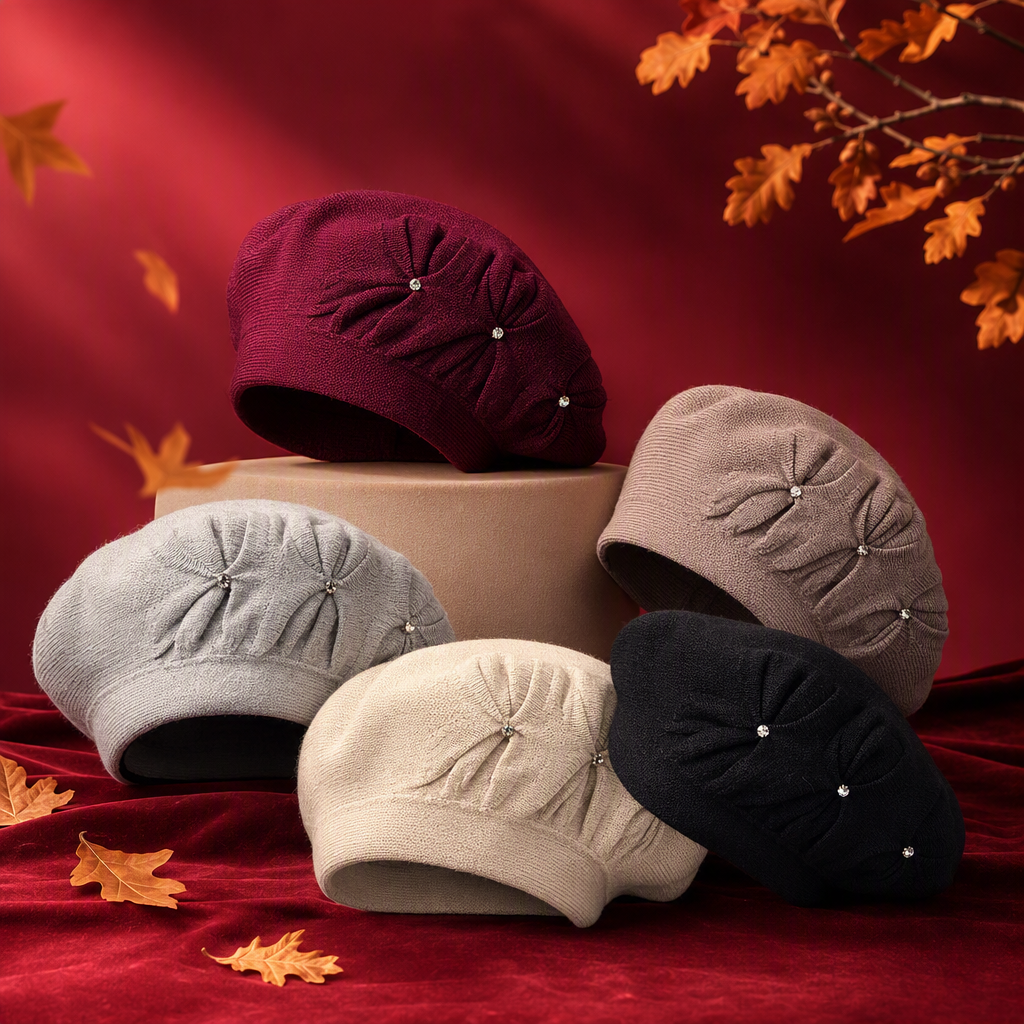 Cálido y versátil sombrero de punto cálido otoño invierno exterior casual moda sombreros turbantes accesorios tendencias Application Scenario