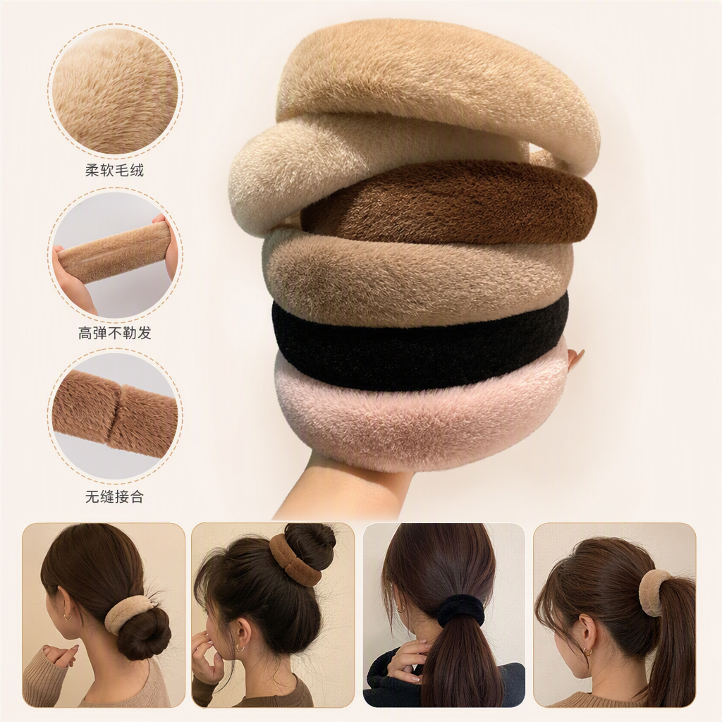 Fashionable hair bands, Korean style simple headwear, versatile hair accessories, girls' hair accessories, hair accessories, hair bands, headwear accessories Application Scenario