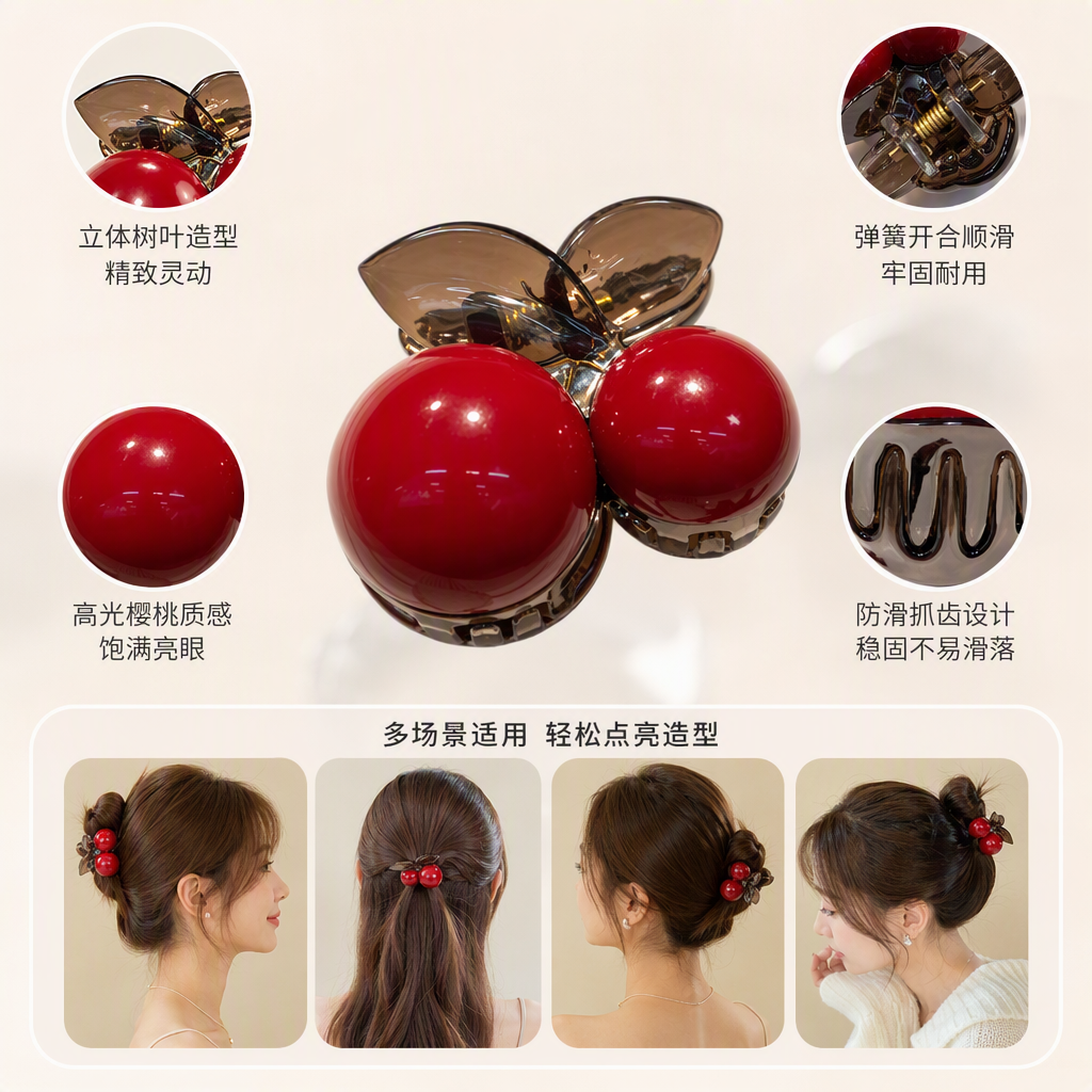 Fashionable hair clips, hair accessories, headwear, simple and versatile hair clips, hair styling decorations, hair accessories for women, multiple colors to choose from details Picture