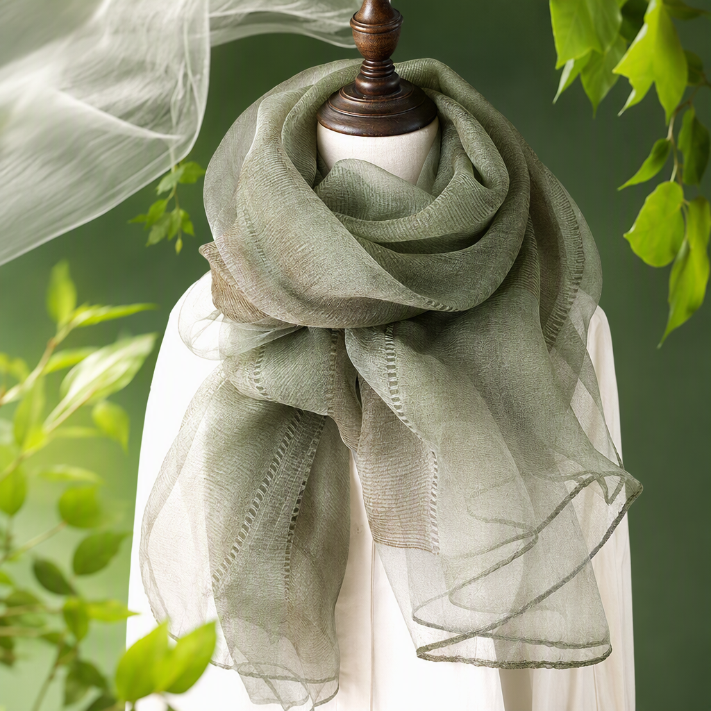 Moda versátil gris verde gasa pañuelos suave transpirable ligero verano chales mujer moda otoño invierno accesorios Specification image
