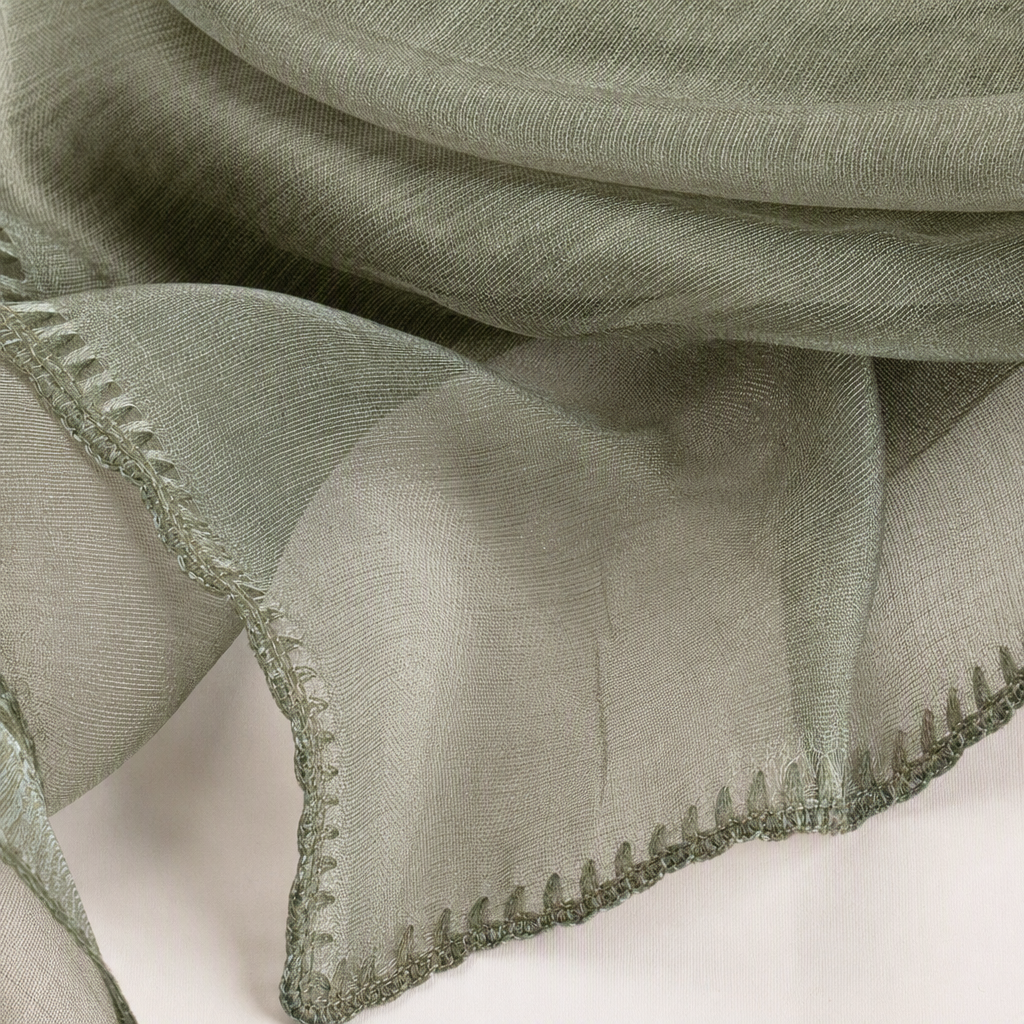 Moda versátil gris verde gasa pañuelos suave transpirable ligero verano chales mujer moda otoño invierno accesorios Application Scenario
