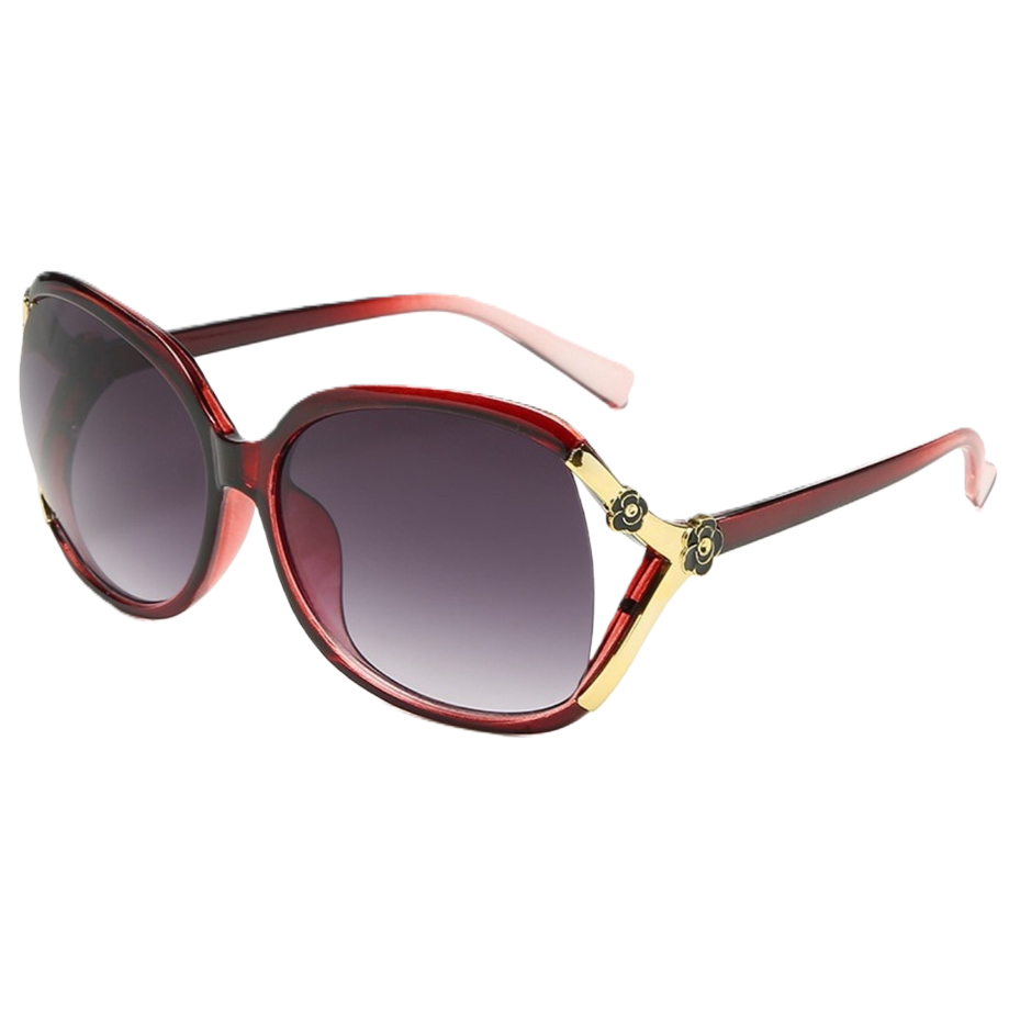 Moda red gradient frame gafas de sol protección uv polarizado gafas de sol para hombres y mujeres tendencia Item Picture