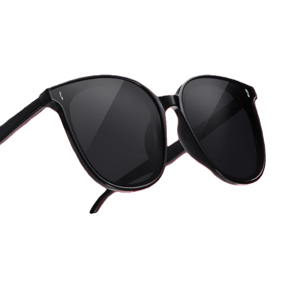 Fashionable polarized sunglasses, men's UV-protective black sunglasses, driving casual and trendy polarized sunglasses Item Picture