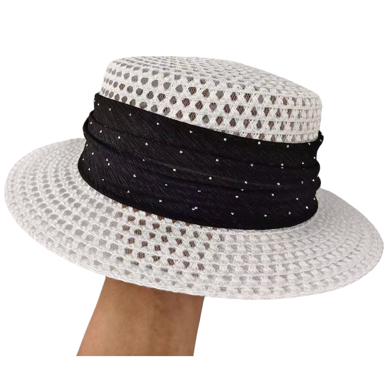 والقبعات الواقية من الشمس والمتنوعة في أزياء الراشدين، تنوعة من الرجال والنساء Item Picture