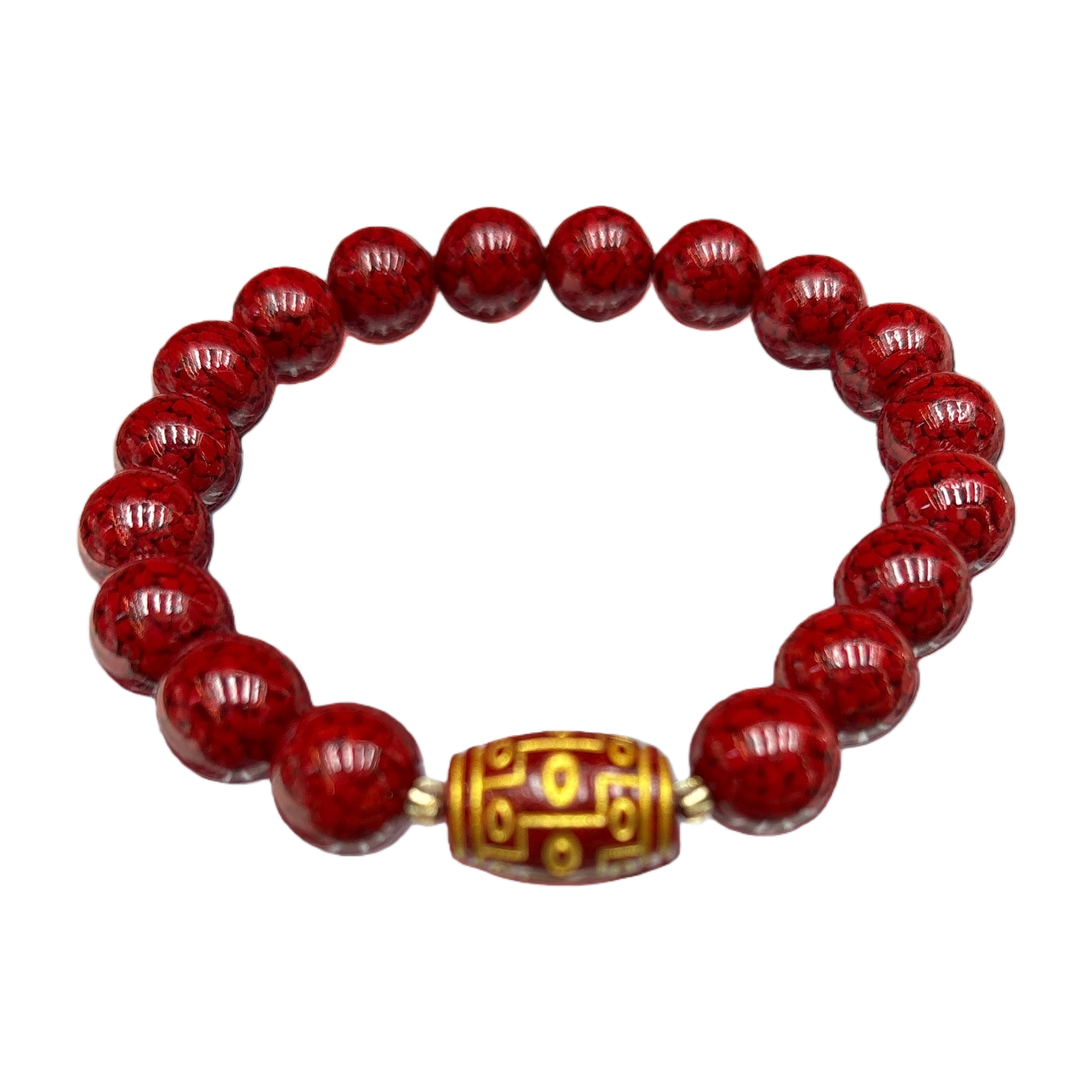 السوار الأحمر الخرز الأحمر من أزياء الزنجبيل Item Picture