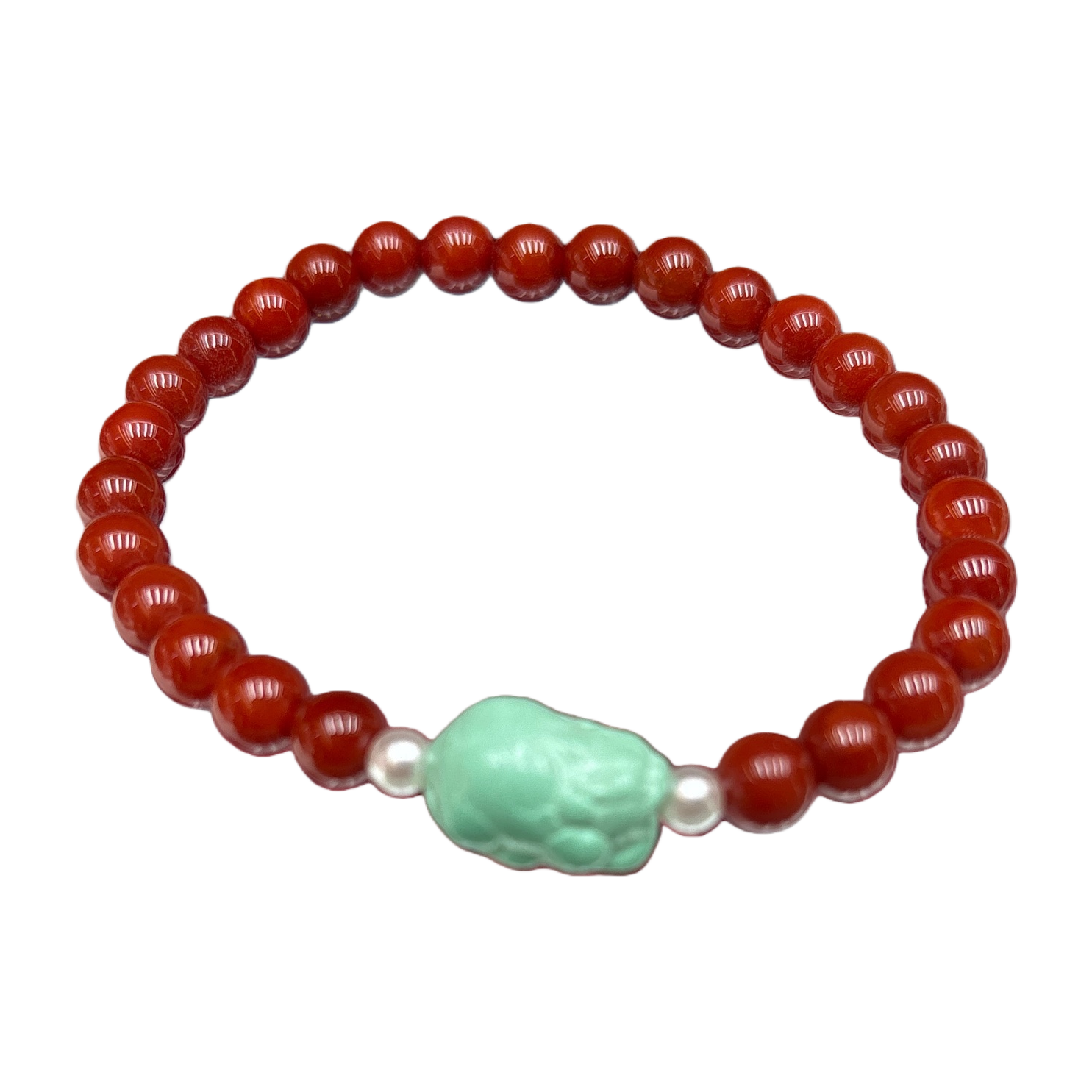 South red hand string pulsera de moda red bears string central martingale verde wives wiliwilienne combinar con blanco perla tendencia accesorios mujer Item Picture