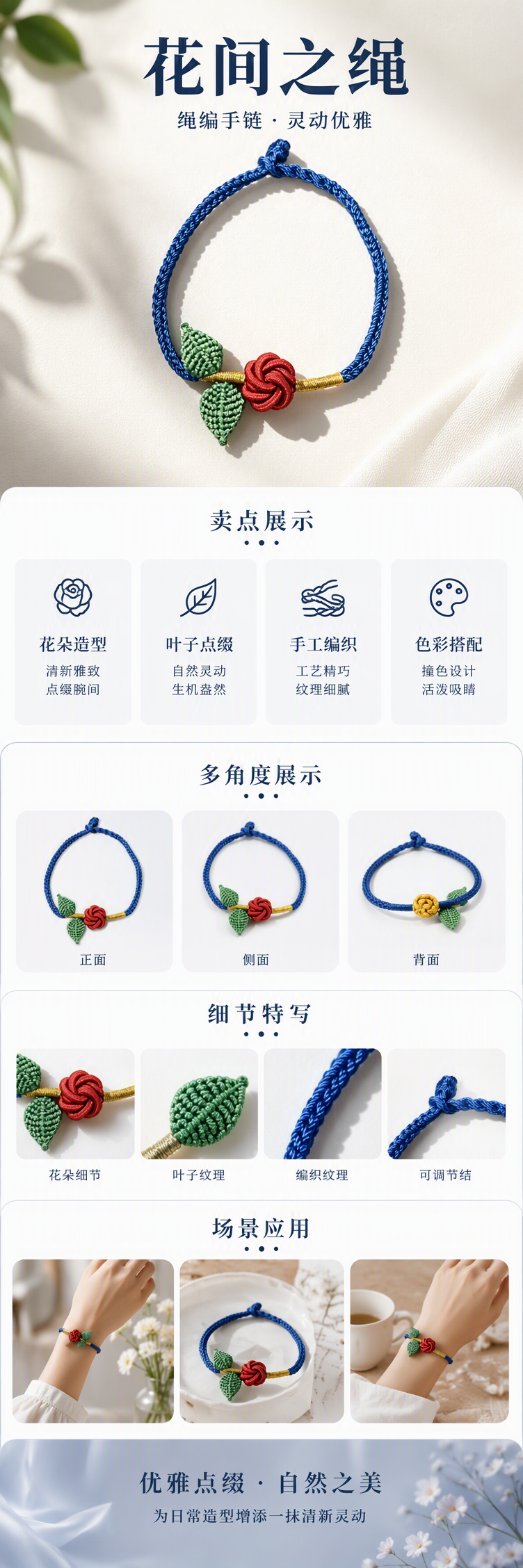 时尚个性手链手饰简约百搭手环潮流女生手链配饰礼物详情1