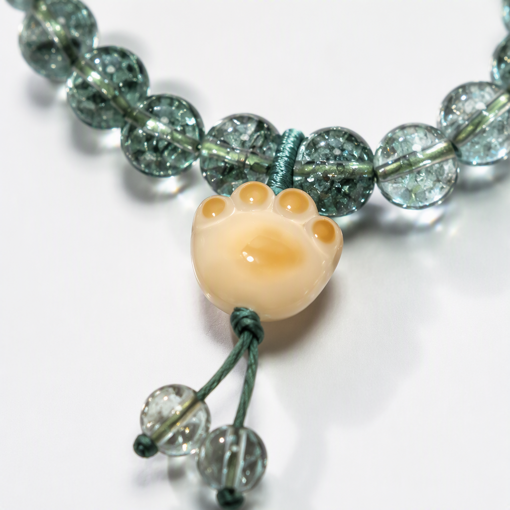 Brazalete de cristal verde natural moda simple cadena de mano hombre y mujer pareja estilo decoración de la mano regala regalos Application Scenario