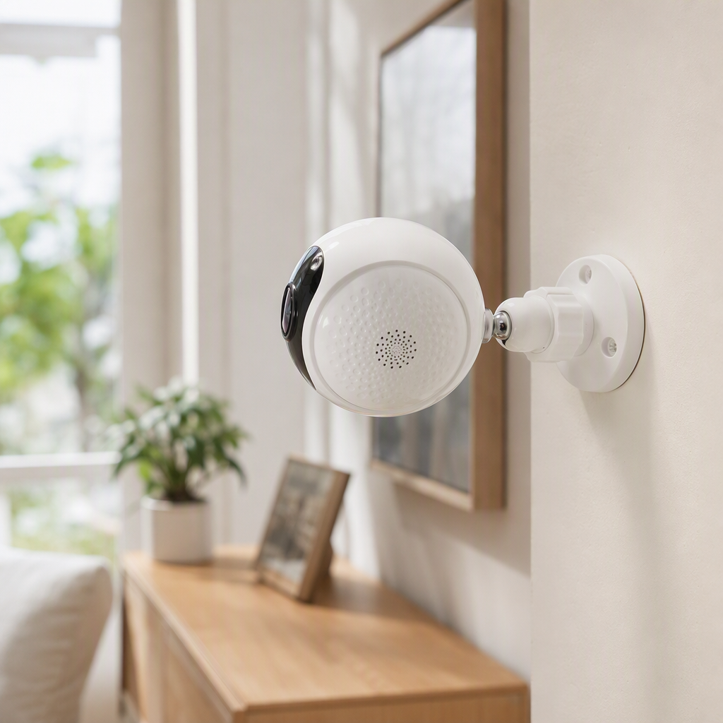 Hd smart ball equipo de vigilancia seguridad en el hogar protección interior y exterior 360 grados cámara panorámica visión nocturna monitor de seguridad antirrobo Specification image