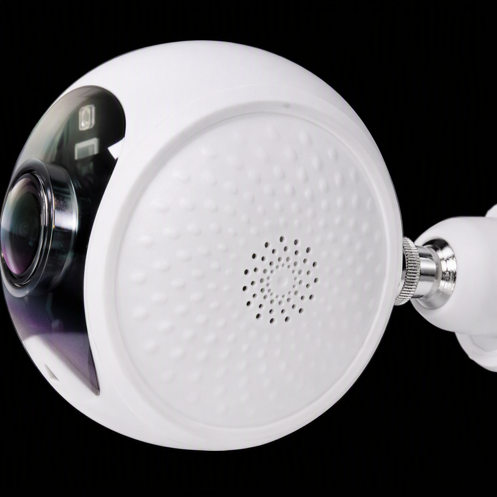 High-definition intelligent ball monitoring equipment, home security, indoor and outdoor protection, 360-degree panoramic camera, night vision anti-theft security monitor
