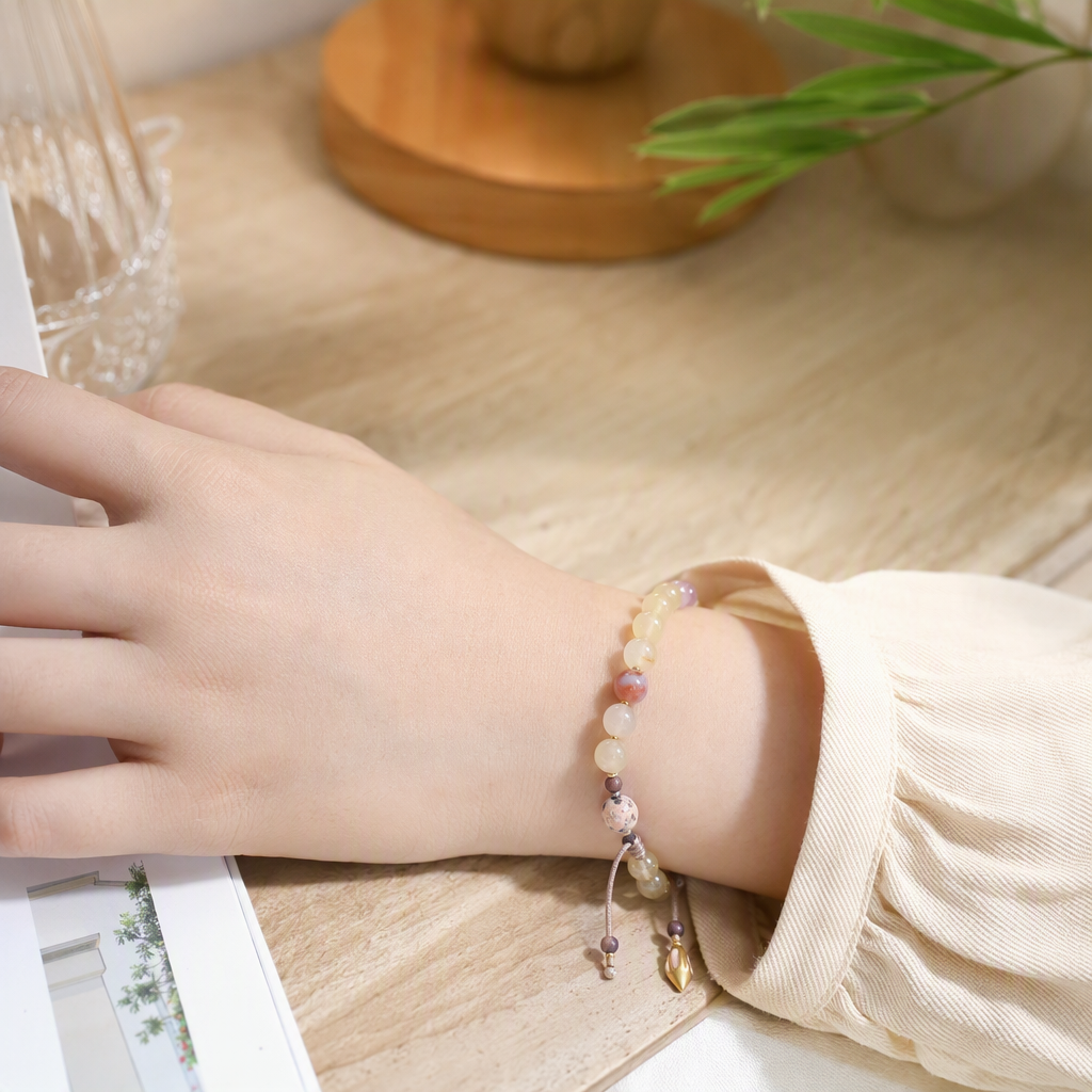 Colorido hecho a mano pulsera de cuentas moda tendencia personalidad creativo accesorios regalar versátil details Picture