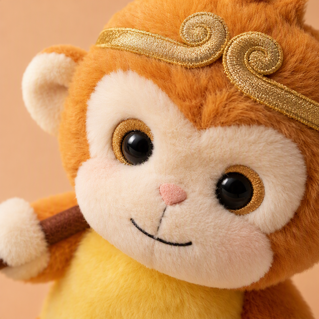AI robot acompañante amarillo anaranjado peluche muñeca son goku 18 áreas de conocimiento para cubrir completamente las necesidades de crecimiento de 3 a 6 años Application Scenario