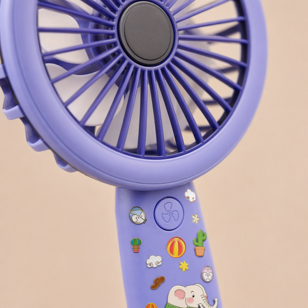 Portable mini handheld fan is cool, convenient, small and quiet in summer. It is an essential summer item for outdoor travel and home use Application Scenario
