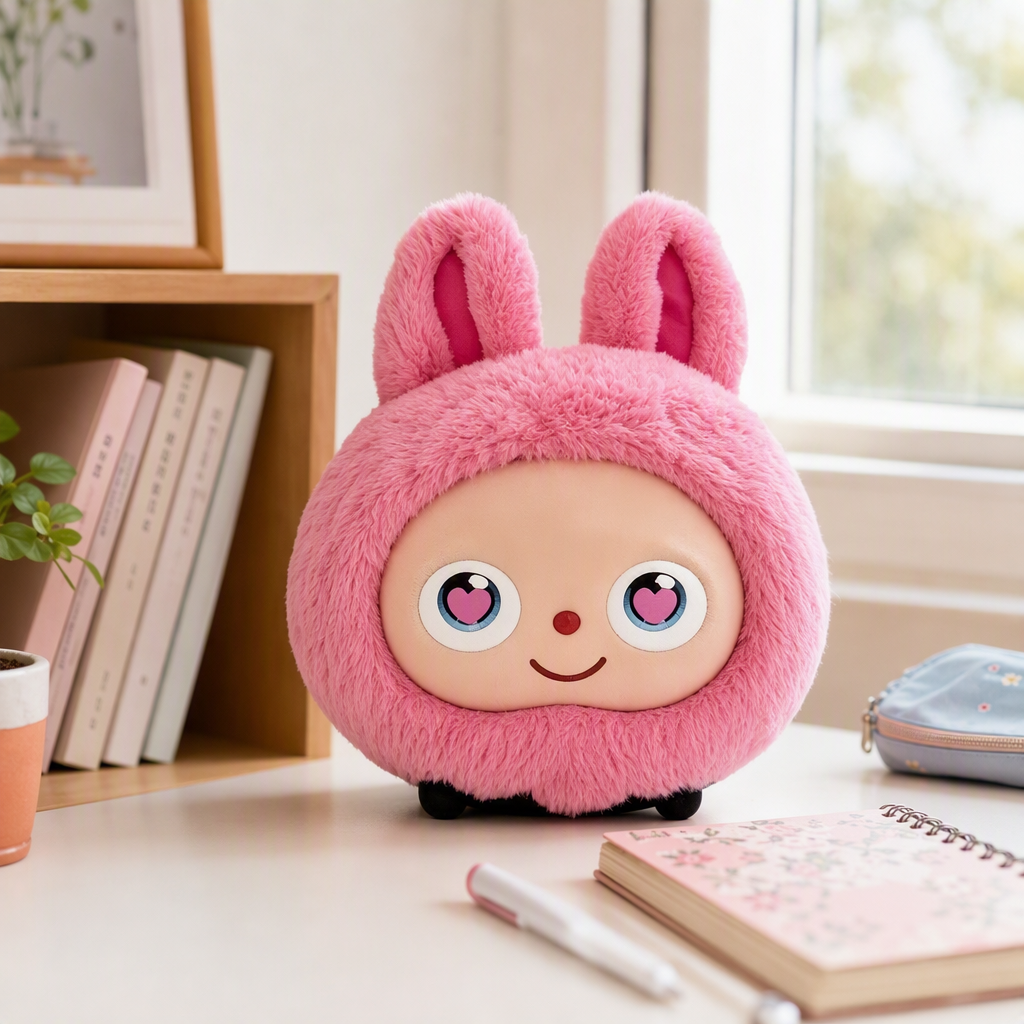 Creativo peluche bluetooth speaker modelo rosa details Picture