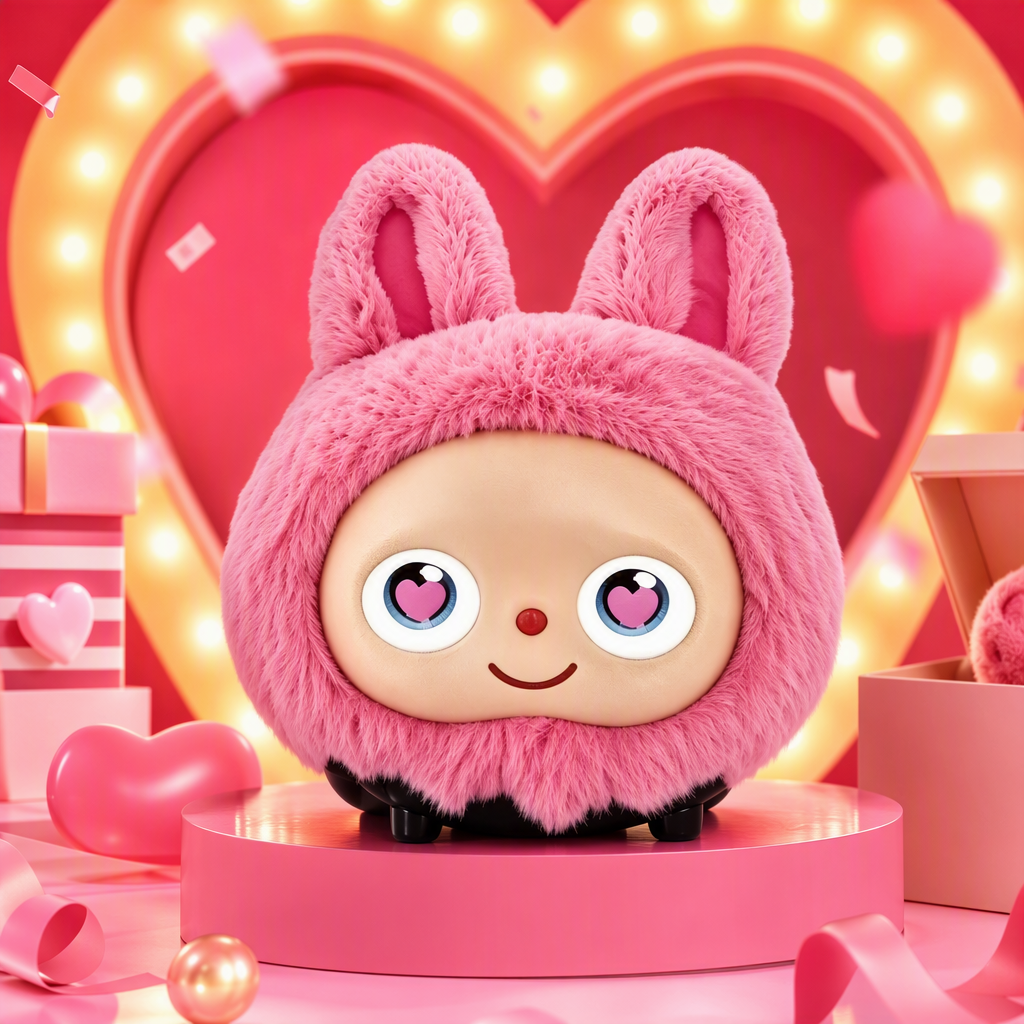 Creativo peluche bluetooth speaker modelo rosa Specification image