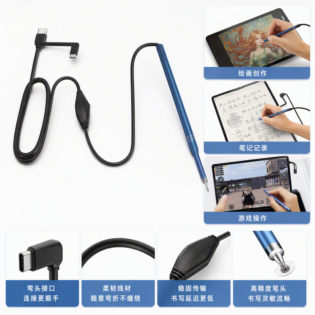 Stylus multifunción computadora digital teléfono móvil lápiz universal dibujo bolígrafo de firma oficina aprendizaje accesorios details Picture