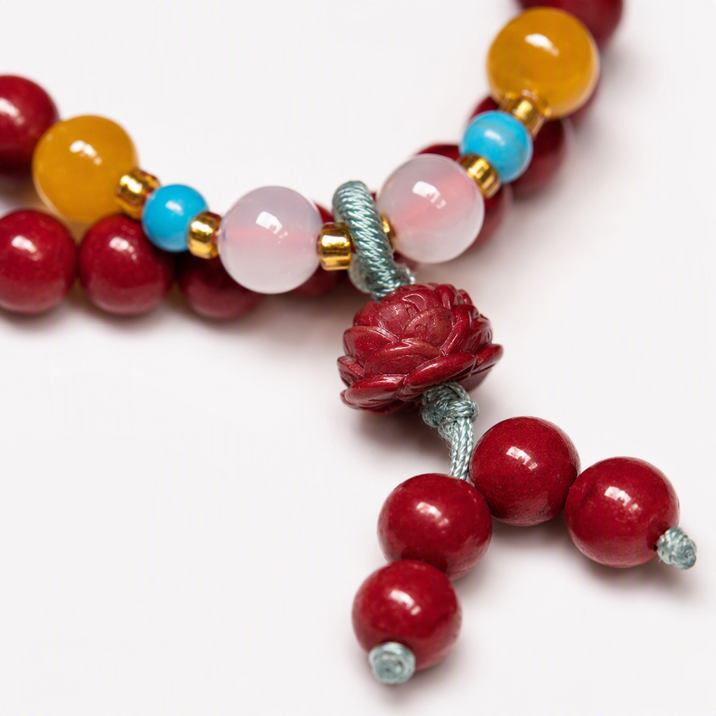 Moda red beads string pulsera simple vintage handwear pareja handwoven pulsera tendencia accesorios Application Scenario