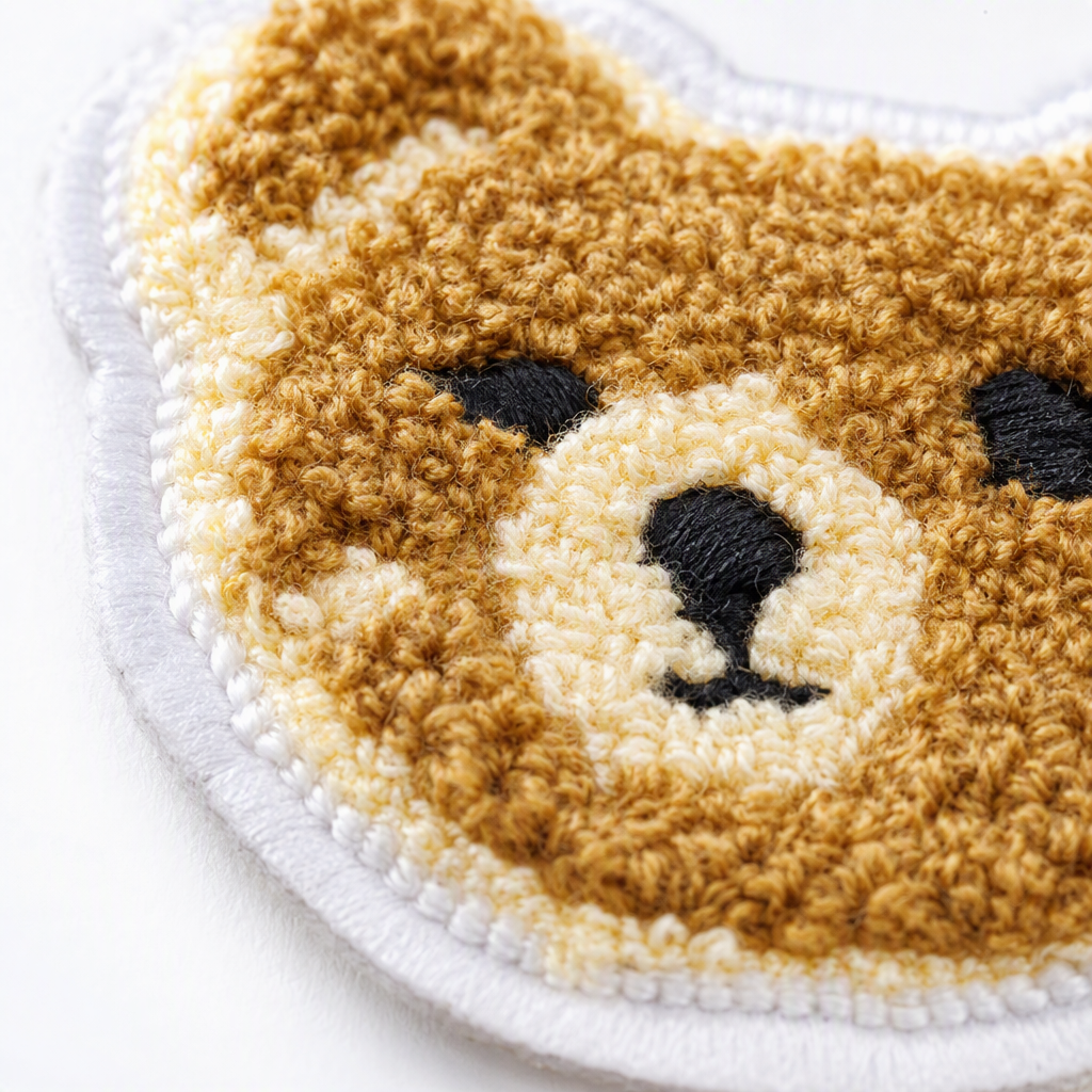 A variety of cute cartoon animal plush stickers and fabric decorations are available for children's DIY decals and patches Application Scenario