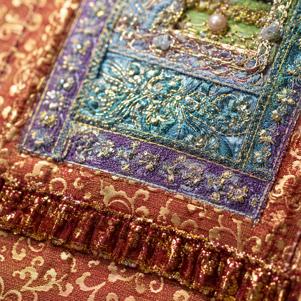 High-end silk fabric bags, hand-held packaging fabric, handcrafted storage bags, gift bags, multi-functional fabric bags