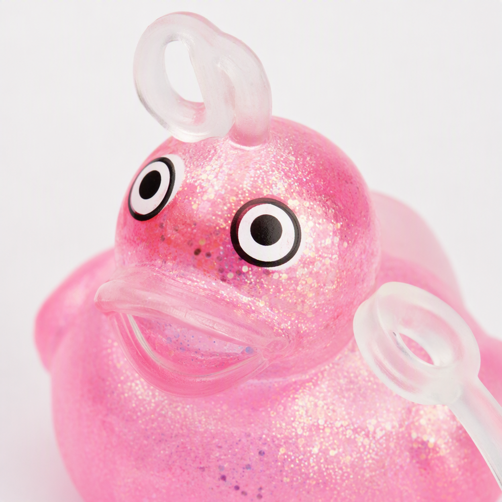 Colorful golden scallion glitter pink little yellow duck maltose stress-relieving and venting toy soft rubber kneading creative entertainment products pic 4