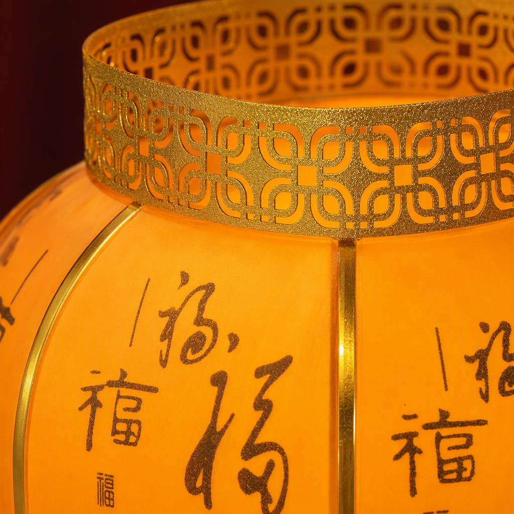 Festive festival decorations, golden "Fu" character hanging ornaments, Spring Festival celebration supplies, home decoration Application Scenario
