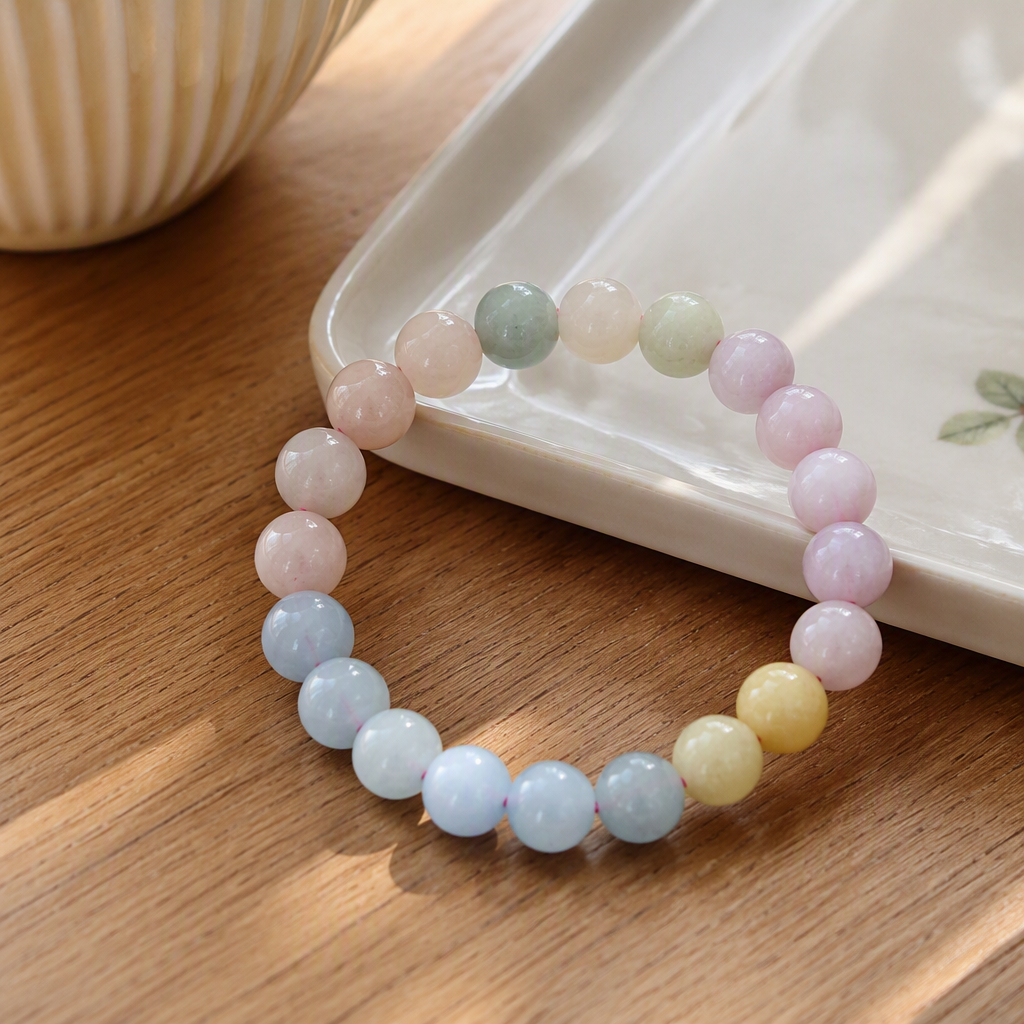 彩色珠串手链产品图