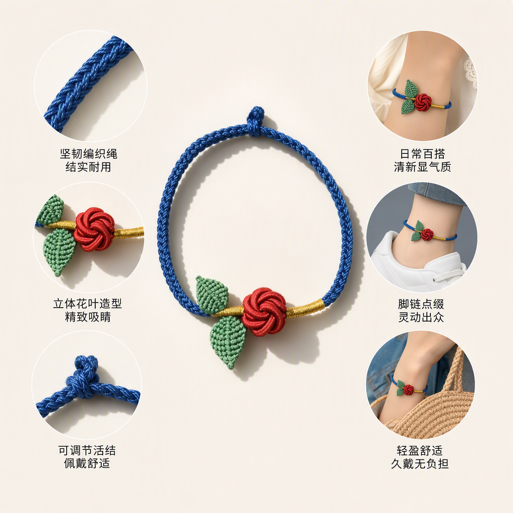 手链/水晶手工串/手串/沙金手链/水晶手链白底实物图