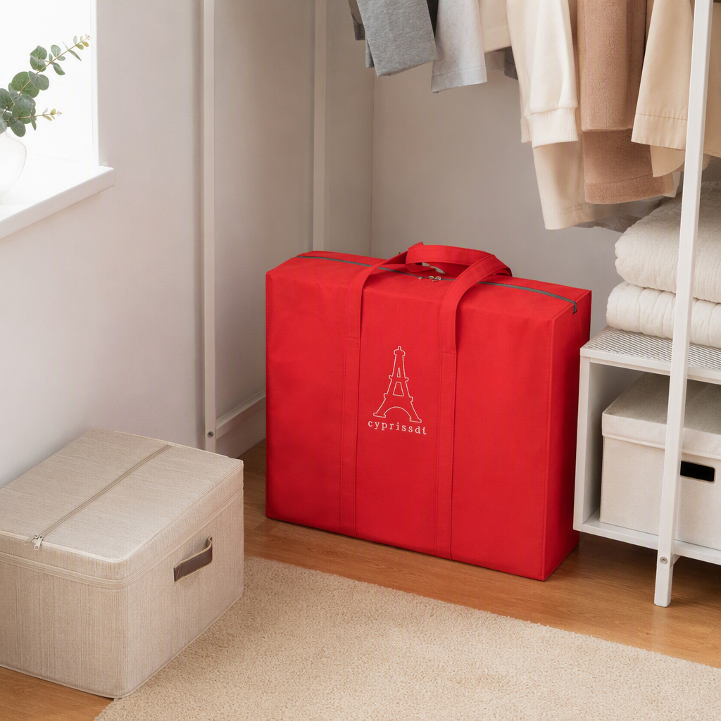 Durable white plastic woven bags, large snake skin bags, flood, moisture-proof and crack-proof large-capacity packaging bags