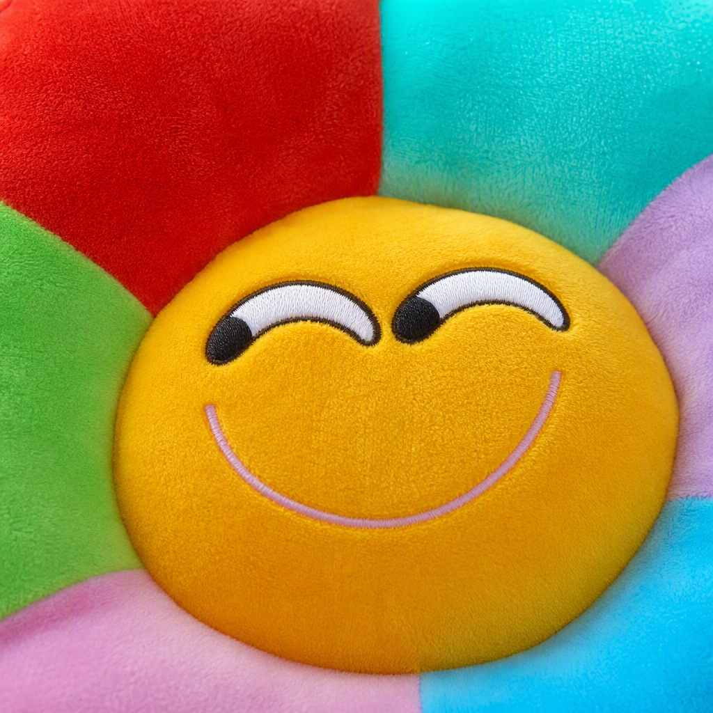 Colorful flower-shaped cushions, soft throw pillows, sofa cushions, bedroom decoration throw pillows, throw pillows, throw pillow cushions Application Scenario