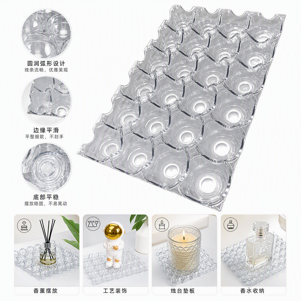 多层透明塑料蛋托24格装鸡蛋托蛋盒耐压耐摔家庭装便携收纳用品