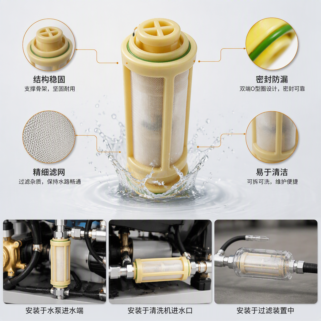 The high-efficiency beige filter element is suitable for removing impurities. DAF accessories are suitable for DAF filters and filters 1949630 564949630