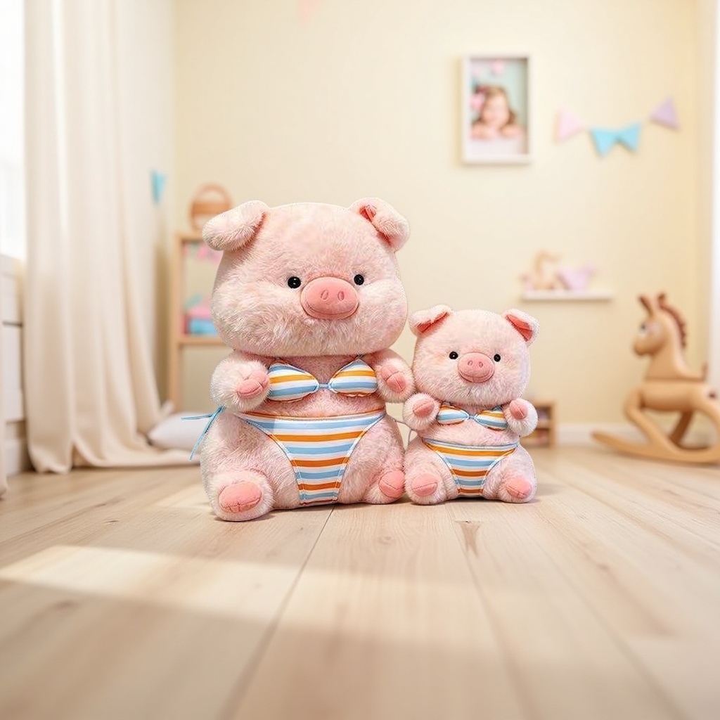 Lindo cerdito rosa peluche muñeca cojín niño juguete regalo de cumpleaños tela suave moe compañero