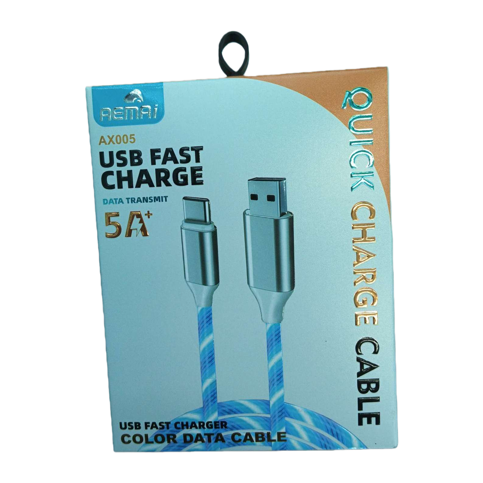 علبة مغلفة محمولة من طراز USB مزود بشحن متعدد الألوان Item Picture