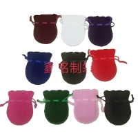 Bolsa de felpa de alta gama bolsa de almacenamiento portátil tela de embalaje de regalo multicolor personalizable bolsa suave y duradera Item Picture