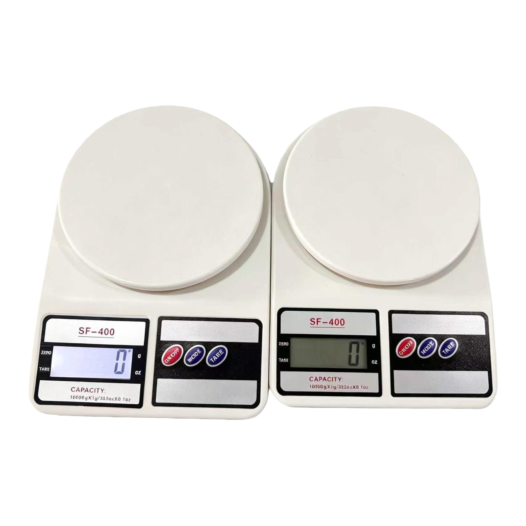 The multi-functional white kitchen electronic scale is a portable household electronic weighing tool for precise weighing Item Picture