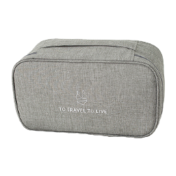 【CL】 26Q2#107 Multi-functional Large grey fabric storage bag, suitcase, clothes, toiletries, organizing bag, travel storage bag Application Scenario