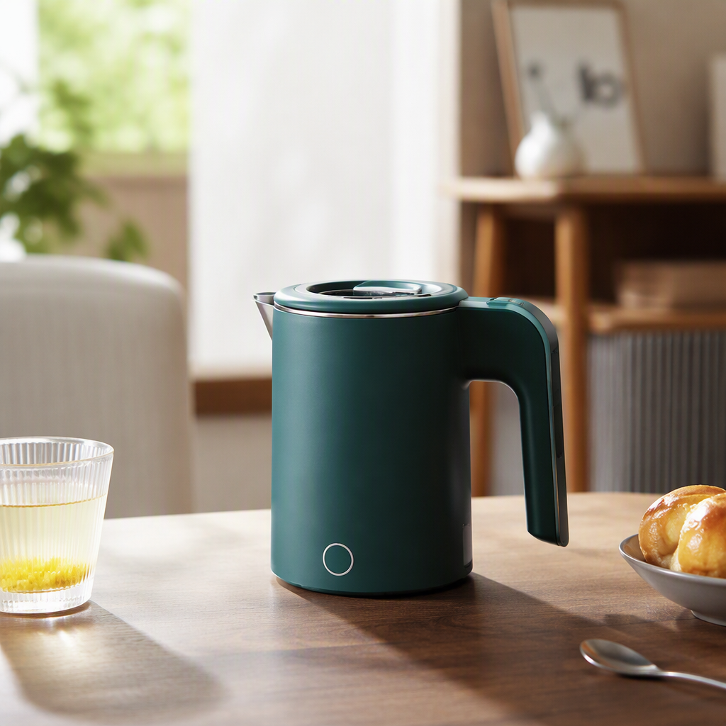 The multi-functional smart electric kettle is a household appliance that can quickly boil water and keep warm. It has a large capacity and is convenient and practical
