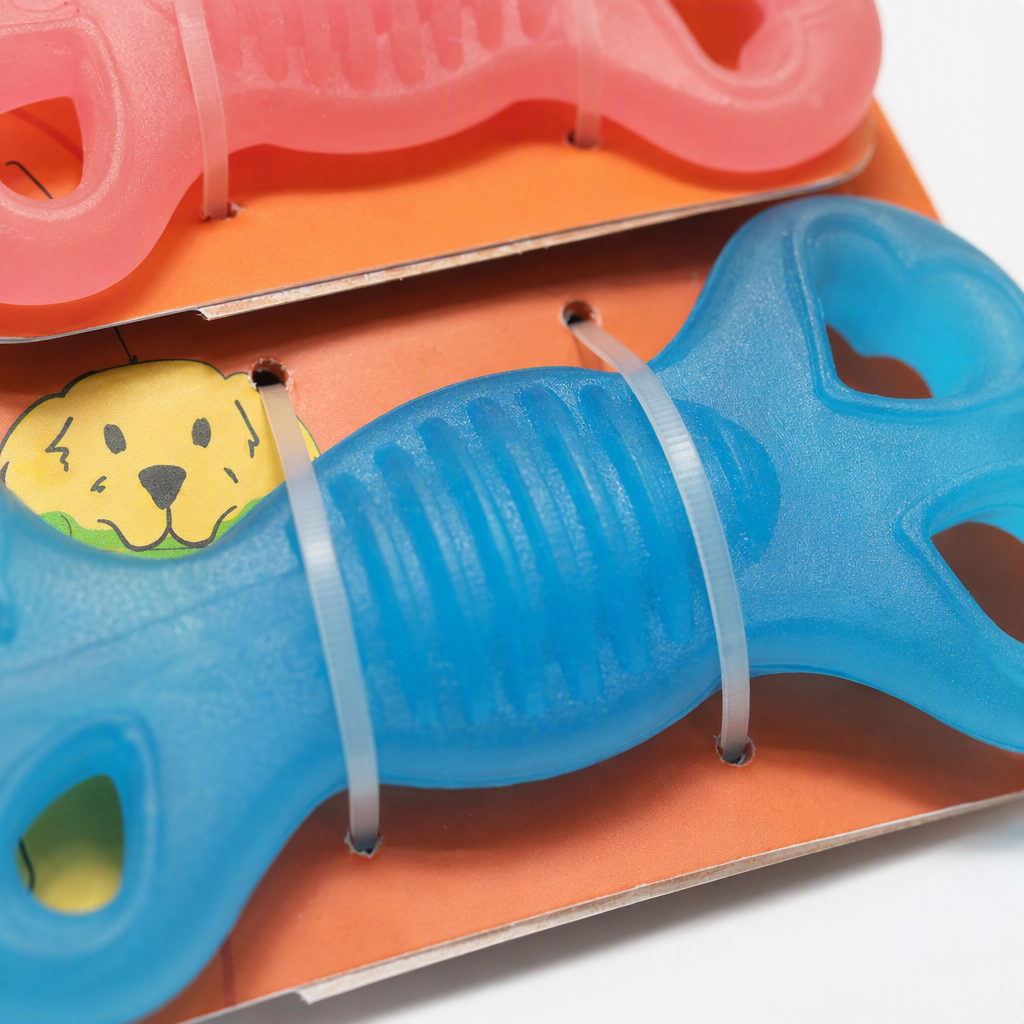Colorful bone-shaped pet chewing toys, durable and wear-resistant, training toys for dogs and cats, pet supplies Application Scenario