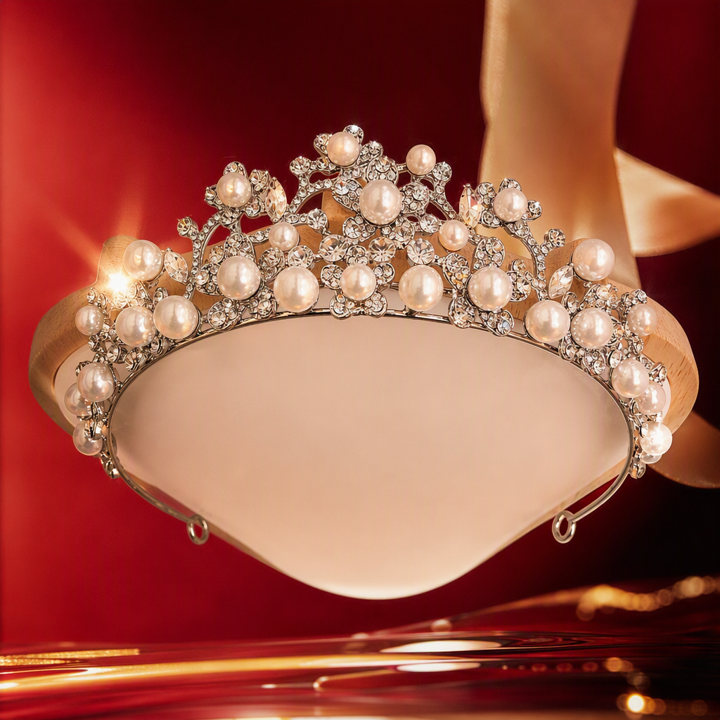 Plata perla cristal corona mujer accesorios de pelo elegante nobleza tocado de boda accesorios regalos regalos Specification image