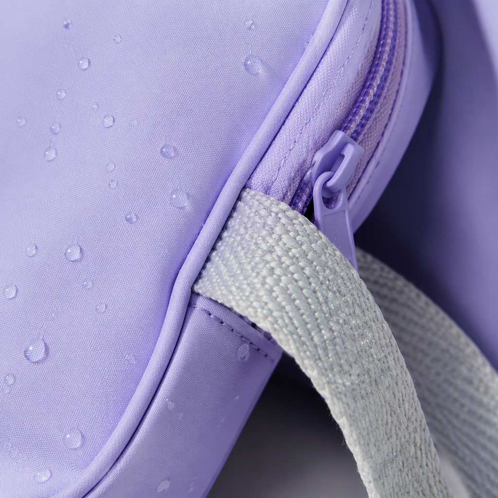 【CL】26Q2#082 Light purple large toiletries storage bag, luggage and clothing organization bag, multi-functional storage bag Specification image