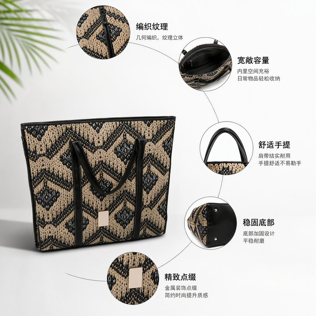 Durable white plastic woven bags, flood control sandbags, snake skin bags, large waterproof and moisture-proof plastic bags, packaging bags