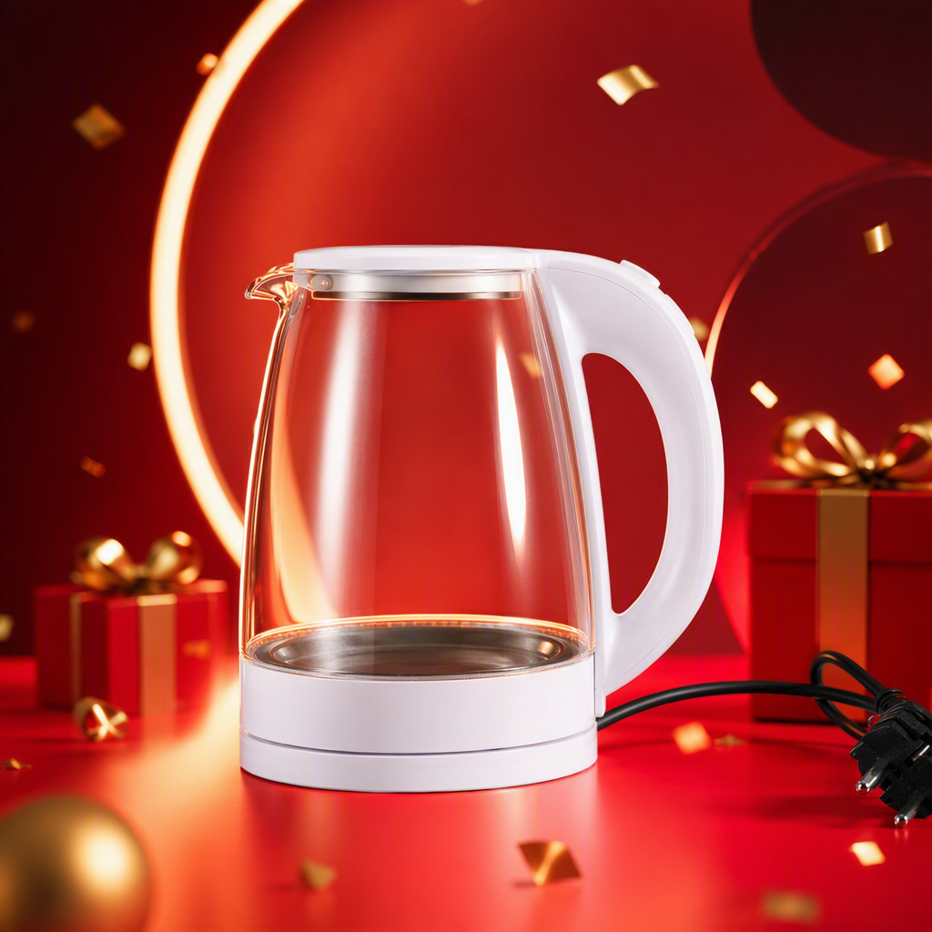 Stainless steel large-capacity electric kettle, a must-have for household quick water boiling with multi-stage adjustment and intelligent temperature control Application Scenario
