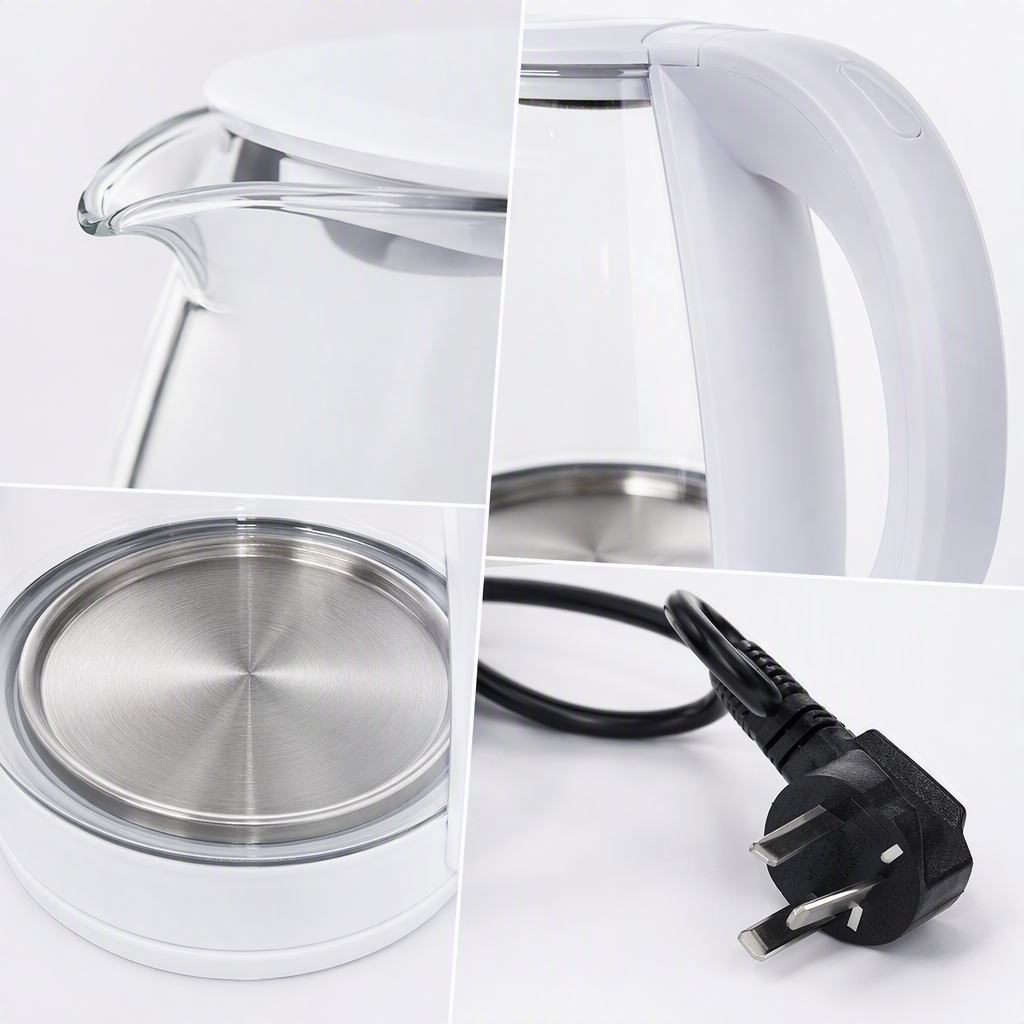 Stainless steel large-capacity electric kettle, a must-have for household quick water boiling with multi-stage adjustment and intelligent temperature control Item Picture