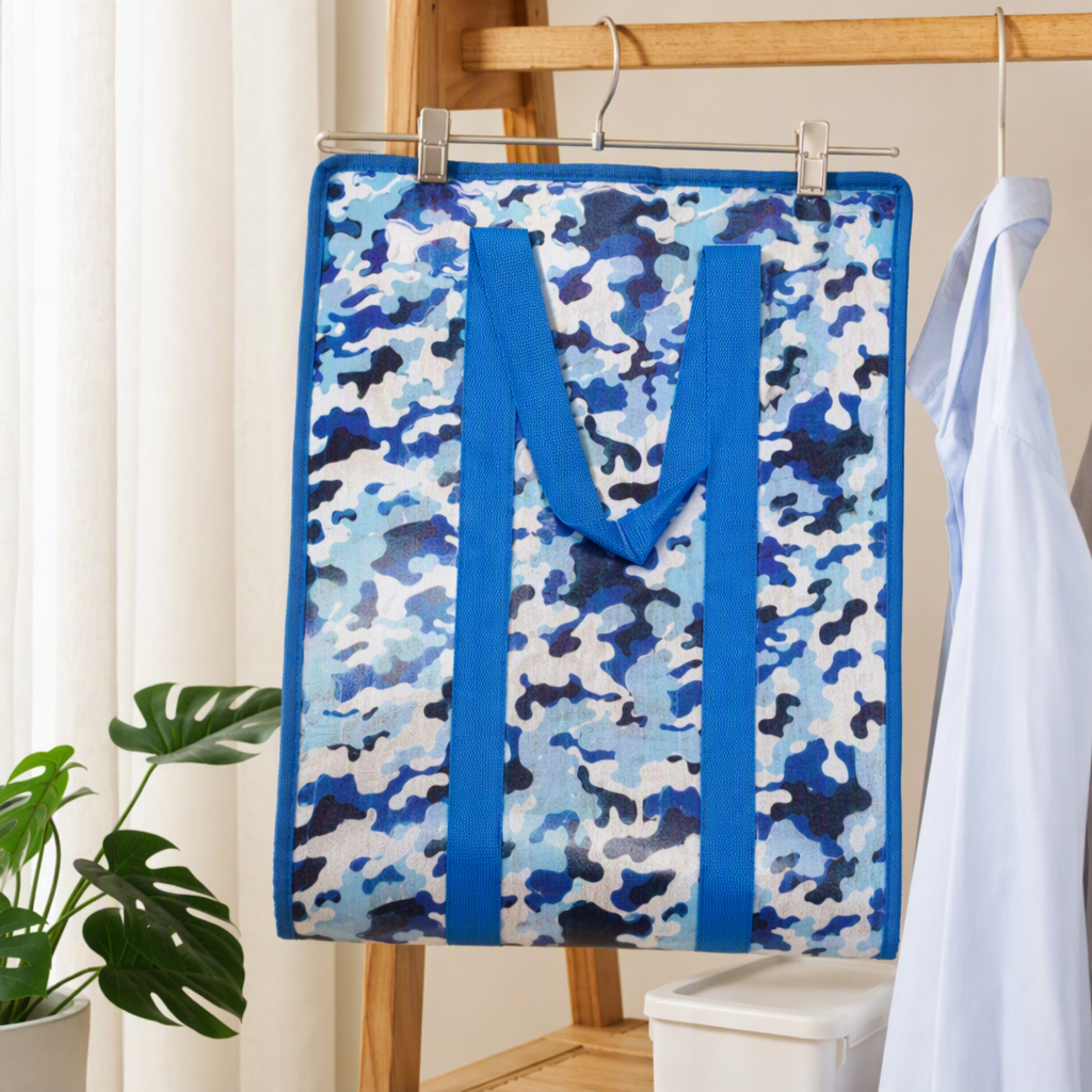 White flood control sandbags, plastic woven bags, snake skin bags, large durable waterproof packaging bags, transportation bags details Picture