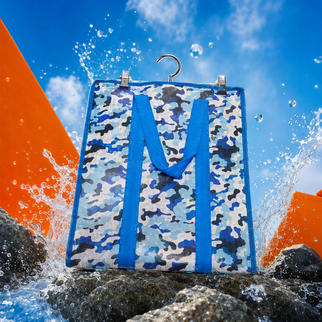 White flood control sandbags, plastic woven bags, snake skin bags, large durable waterproof packaging bags, transportation bags Application Scenario