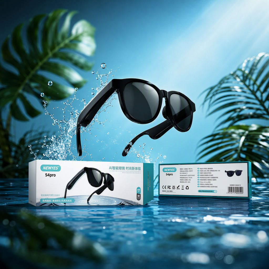Multi-functional smart glasses, AI glasses, augmented reality digital devices, portable Specification image