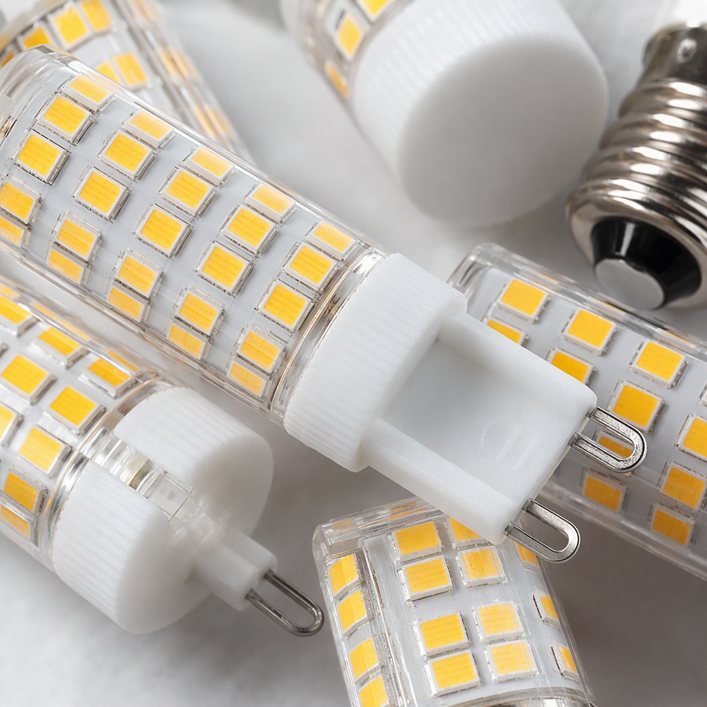 A combination of multiple energy-saving LED bulbs for home use, featuring ultra-bright warm white and white energy-saving and power-saving multi-functional lighting bulbs Application Scenario