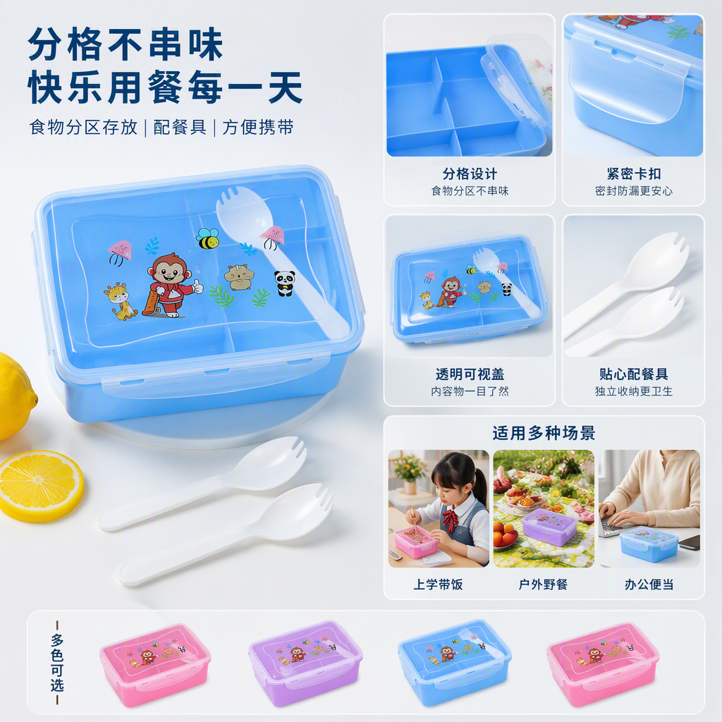 多功能便携折叠餐具套装轻便旅行野餐餐具组合餐盘碗筷便携式厨具