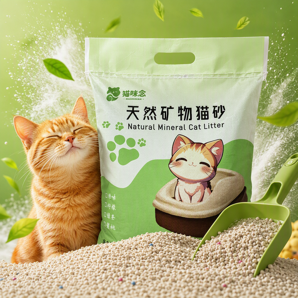 Pet cat litter is highly absorbent, gentle and safe Specification image