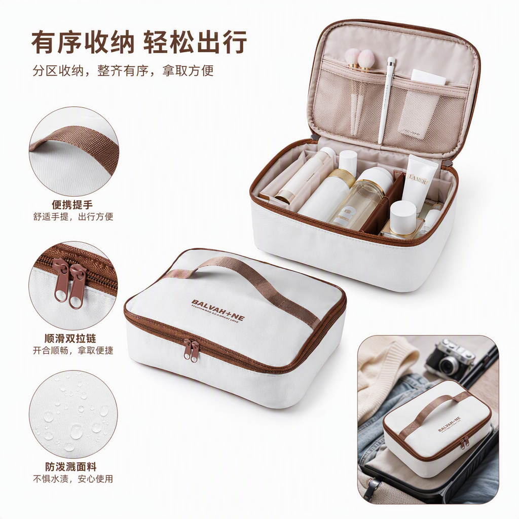 【CL】26Q2#357 Hand-held plate insulated bag, multi-functional large-capacity suitcase, clothing organization and storage bag, portable toiletries storage bag, essential for travel